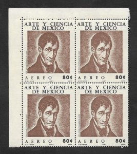 SD)1972 MEXICO  ART AND SCIENCE OF MEXICO, JOSE JOAQUÍN FERNANDEZ 80C SCT