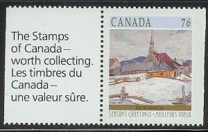 CANADA MINT NH # 1258as (B)