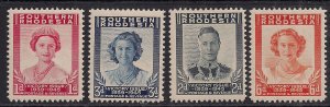 Southern Rhodesia 1947 KGV1 Set 4 Victory stamps Umm SG 64 - 67 ( F73 )