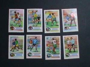 ​GRENADA STAMP 1974- SC#553-60 WORLD CUP SOCCER MINT SET-EST.$4 VERY FINE