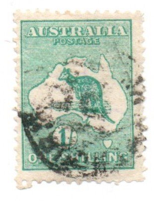 Australia 10 Wmk. 8 Used Dup. 7