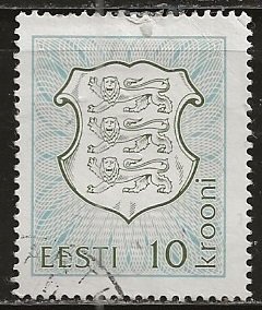 Estonia || Scott # 222 - Used