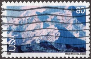 United States C137 - Used - 80c Mount McKinley, AK (2001) (c $0.85) (2)