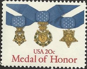 U.S.#2045 Medal of Honor 20c Single, MNH.