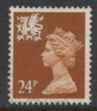 Great Britain Wales  SG W59 SC# WMMH45 Used  see details phosphorised paper