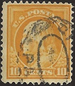 # 416 USED ORANGE YELLOW BEN FRANKLIN