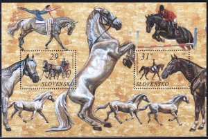 Slovakia 2005 Horses Mi.Bl.24 S/S MNH
