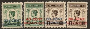 Netherlands Indies 147-150 Mint Hinged