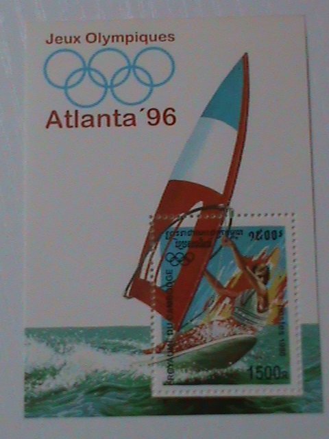 CAMBODIA-SUMMER OLYMPIC GAMES-ATLANTA'96 S/S- MNH WE SHIP TO WORLD WIDE