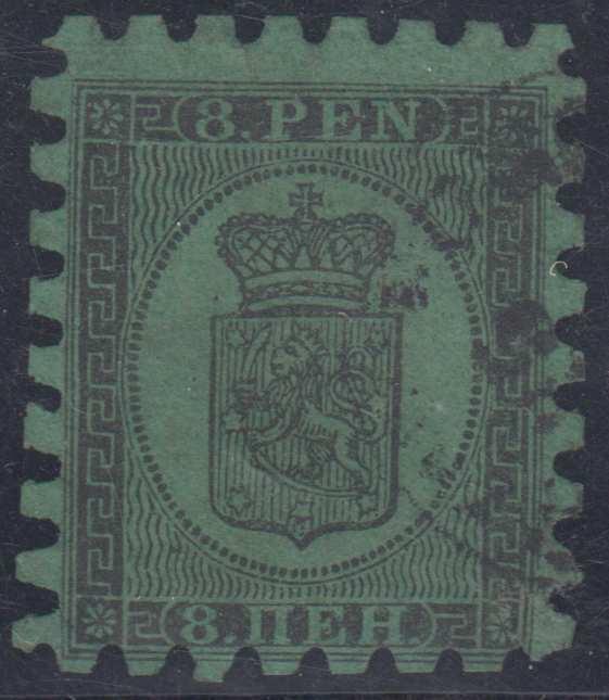 FINLAND Sc 7 Serpentine III WOVE PAPER USED VF SCV$200.00 