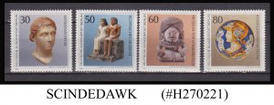 GERMANY BERLIN - 1984 ANCIENT ARTWORK, BERLIN MUSEUM 4V MNH