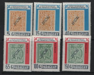 PARAGUAY 2183-2188 MNH   SET