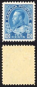 Canada SG253 10c Blue (Wet) Very Fine M/M (HM) Unitrade Cat 80