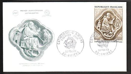France 1236 Painting (PJ) 1969 U/A FDC