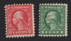 United States USED Scott Number 424-25   F-VF   -  BARNEYS