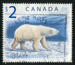 1690 Canada $2 Polar Bear, used
