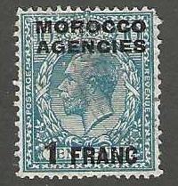 Great Britain-Morocco 409 Used  SCV:$3.50