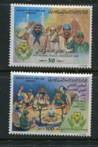 Iraq #1137-8 MNH Scouting