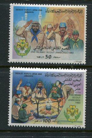 Iraq #1137-8 MNH Scouting