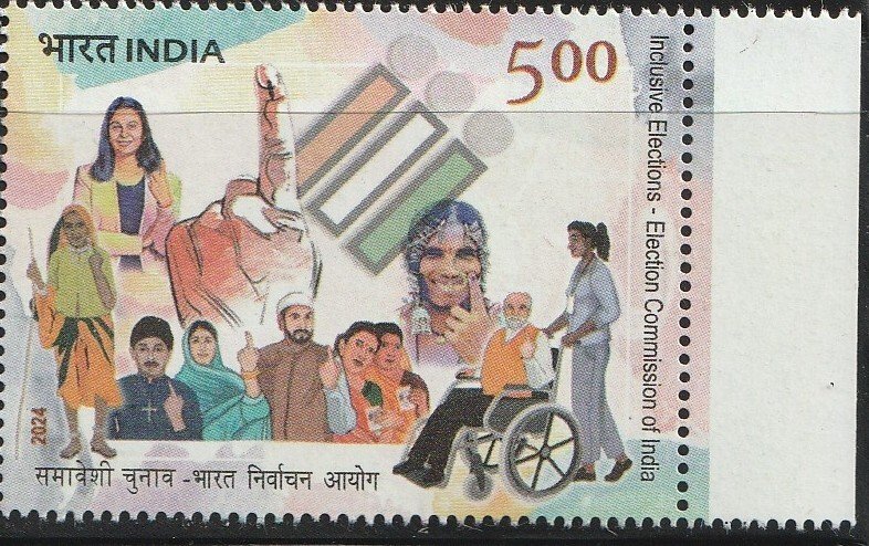 India 2024 Election Commission of India Inclusive Elections MNH A3462