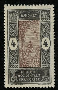 Afrique Occidentale Francaise, 4c, DAHOMEY (T-8837)