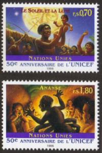 U.N. Geneva #294-5 MNH UNICEF