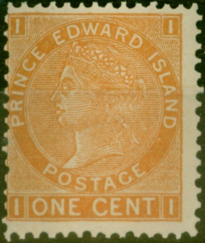 Prince Edward Island 1872 1c Brown-Orange SG44 Fine MNH (4) 