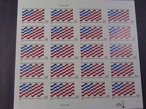 U.S.# 3331-MINT/NEVER HINGED--PANE OF 20---HONORING THOSE WHO SERVED---1999