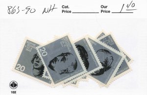 GERMANY  863-90   MNH