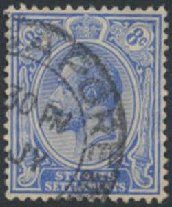 Straits Settlements    SC# 157   Used   wmk crown CA  see details & scans