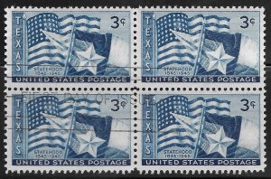 US #938 3c Flags of the US & The State of Texas