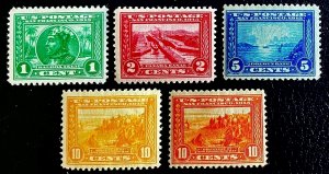 US #397- 400 & 400A MINT OG H VF/XF CV $510.00