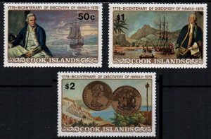 Cook Islands # 480 - 482 MNH VF 
