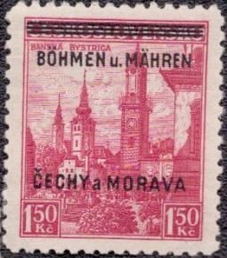 Bohemia and Moravia 12 1939 MH BPP Expert Mark