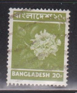 BANGLADESH Scott # 97 Used - Flower - Hibuscus