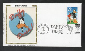 SC# 3306 - (33c) - Daffy Duck FDC
