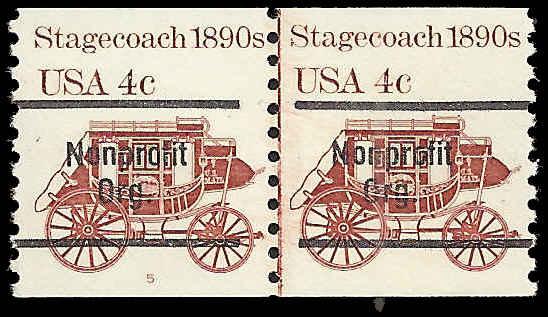 # 1898Ab MINT NEVER HINGED PRE-CANS. STAGECOACH