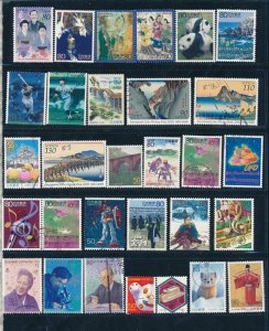 D391234 Japan Nice selection of VFU Used stamps