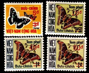 VIETNAM SÜD SOUTH [Porto] MiNr 0021-24 ( **/mnh )