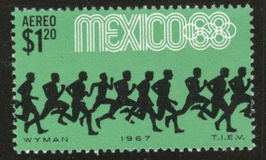 Mexico Scott C329 MNH** Olympic airmail