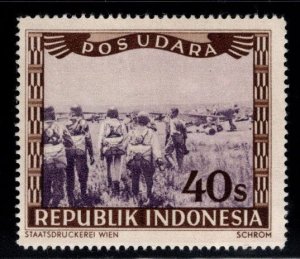 Indonesia Scott C22 MH* Airmail stamp