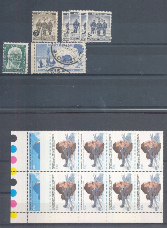 Australian Antarctic Territory Tasmania Used MH MNH (90+stamps) EP910