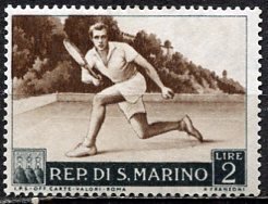 San Marino; 1953: Sc. # 328: MH Single Stamp