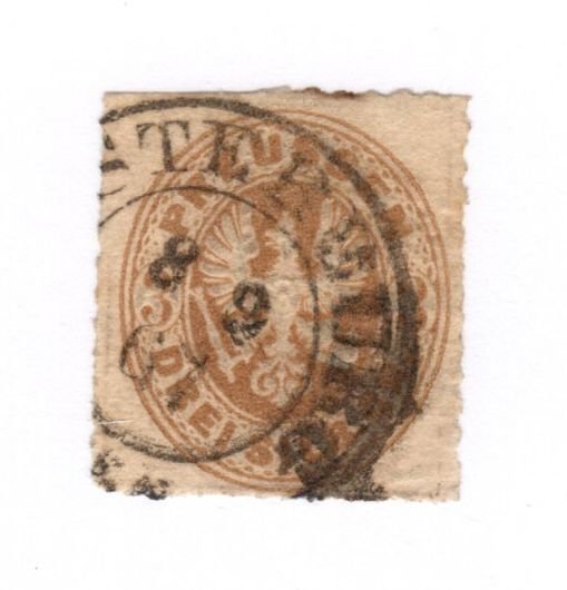 Turkey #20 Used - Stamp CAT VALUE $2.00
