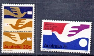 Australia (1974) - Scott # 597 - 598,  MNH