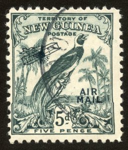 New Guinea airmail stamp Scott# C36, SG 196, Used, Fine, 1932