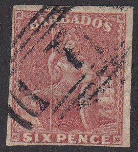 Barbados 8 Used CV $140.00