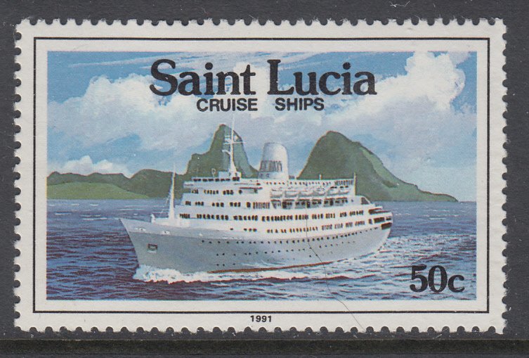 St Lucia 976 Ship MNH VF
