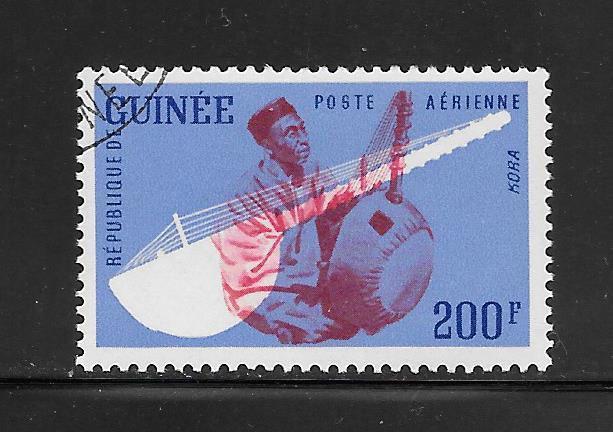 Guinea #C33 Airmail CTO.