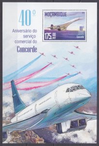2016 Mozambique  8578/B1155 Concorde 10,00 €